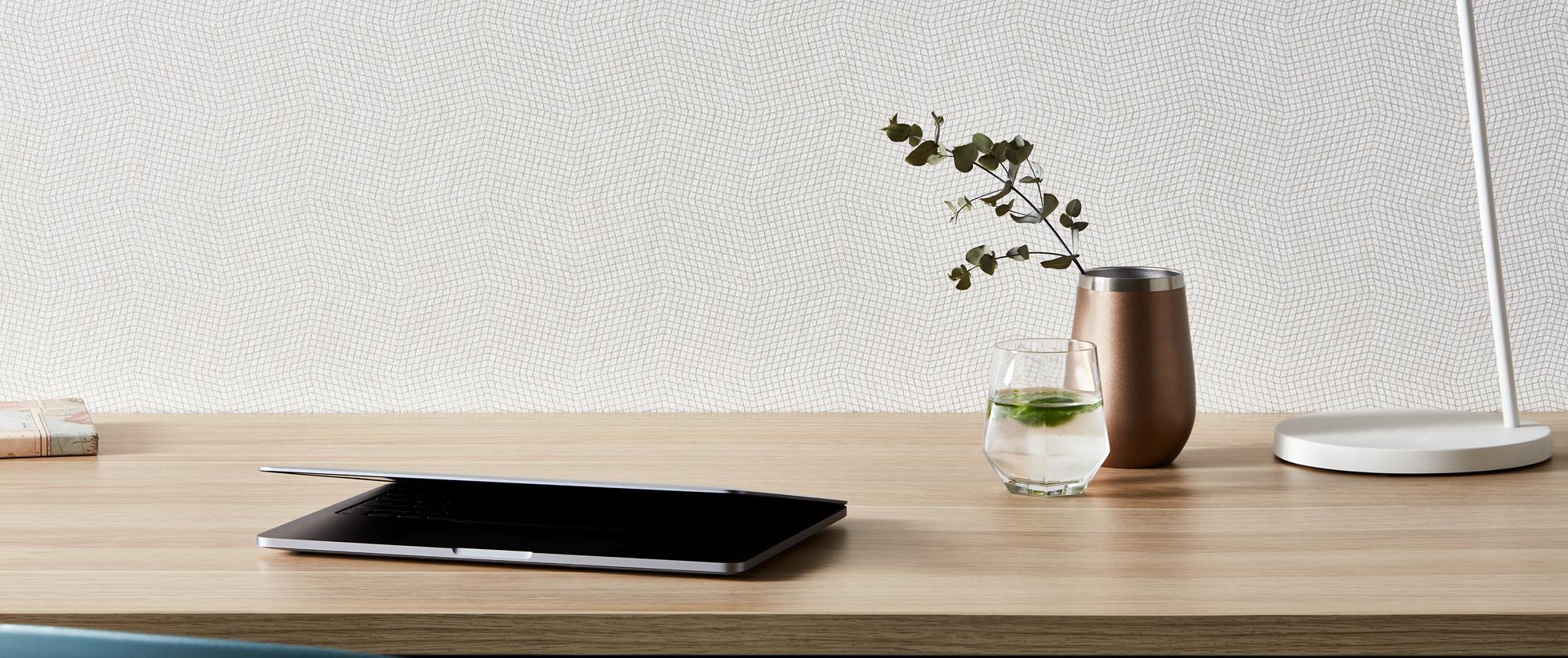 EchoPanel Tilt 501 and EchoPanel Latitude Acoustic Panels Workstation Screens Print Collection Colourway Insitu.jpg