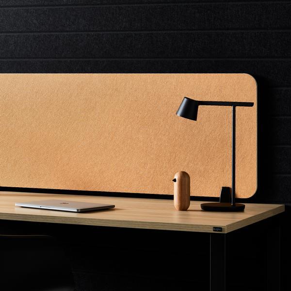 EchoPanel Tilt 131 and EchoPanel Latitude Acoustic Panels Workstation Screens Print Collection Colourway Insitu.jpg